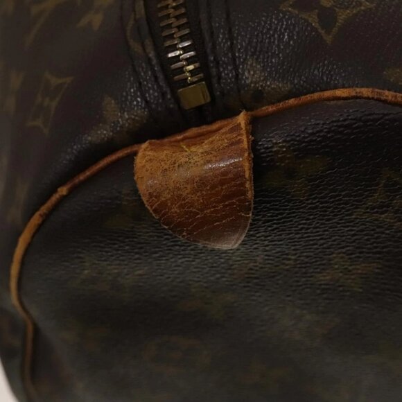 LOUIS VUITTON Monogram Keepall 60 Boston Bag LV Auth - Picture 14 of 16